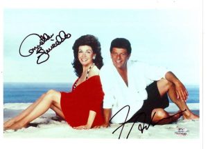 ANNETTE FUNICELLO & FRANKIE AVALON autographed photo