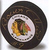 Bobby Hull autographed hockey puck- Blackhawk Puck