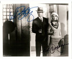 BONNIE & CLYDE autographed photo- by BEATTY & DUNAWAY