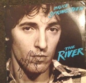 BRUCE SPRINGSTEEN autographed-***THE RIVER***album!