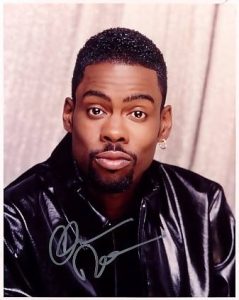 CHRIS ROCK autographed photo! Nice!