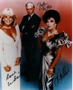 DYNASTY autographed cast photo signd by all 3!