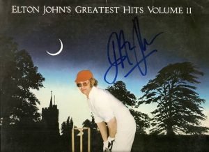 ELTON JOHN Autographed "GREATEST HITS VOL. 2" ALBUM!