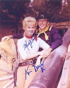 F TROOP autographed cast photo! Melody Patterson& Ken Berry!