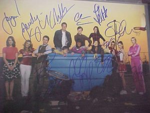 GLEE autographed LARGE 11X14 CAST photo signed by 12!!!