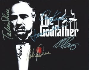 GODFATHER autographed cast photo by ALL 6 STARS! ULTRA RARE!
