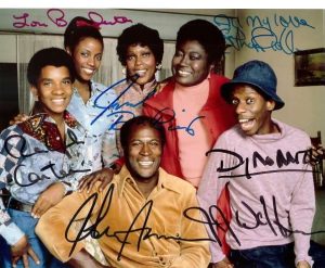 GOOD TIMES autographed cast photo signed by 6!