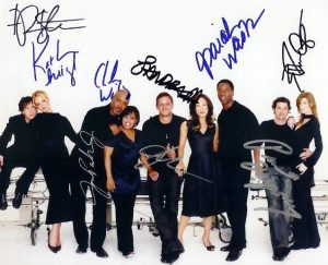 GREY'S ANATOMY autographed cast photo signed by ALL 9!!!