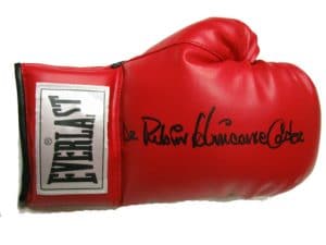 RUEBEN "HURRICANE CARTER" autographed boxing glove!