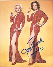 JANE RUSSELL with MARILYN MONROE autographed photo! FANTASTIC!