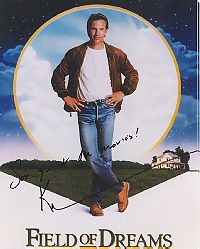 KEVIN COSTNER autographed photo- "FIELD OF DREAMS"!