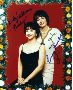 LAVERNE & SHIRLEY autographed cast photo- Great signed photo!