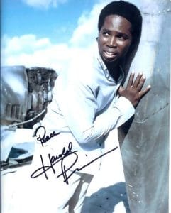 HAROLD PERRINEAU autograph- from "LOST"!
