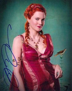 LUCY LAWLESS- "SPARTACUS" signed photo #2! RARE!