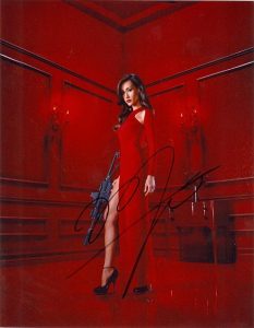MAGGIE Q Autographed STUNNING Color ~NIKITA~8X10-NICE