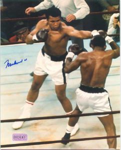 Muhammad Ali Color photo #2- Action