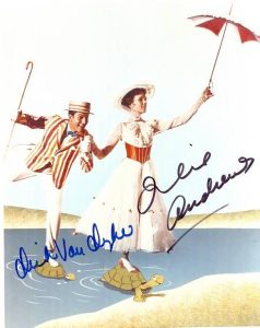 MARY POPPINS- autographed by JULIE ANDREWS & DICK VAN DYKE!