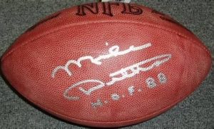 Mike Ditka autographed football!