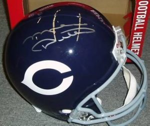 Mike Ditka autographed football helmet- a CLASSIC!