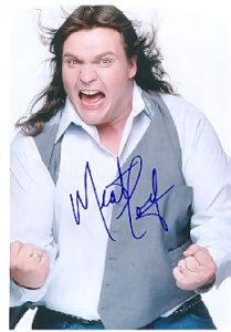 MEAT LOAF autograph- super signed photo!
