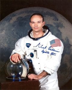 MICHAEL COLLINS autograph APOLLO 11*** RARE SIGNED PHOTO!
