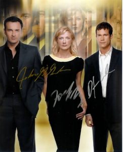 NIP/TUCK autographed cast photo signed by ALL THREE stars! NICE!