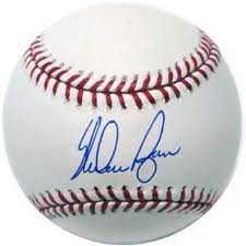 Nolan Ryan autographed baseball
