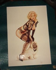 OLIVIA Beautiful LARGE 16X20 *NUDE* poster #2 autographed