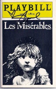 LES MISERABLE signed by Don Cook