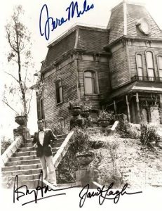 PSYCHO autographed cast photo by ALL 3 STARS! RARE!!!