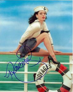ROSE McGOWEN autograph- Color Photo