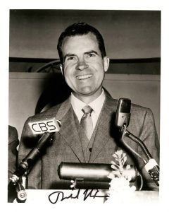 Richard Nixon autographed PRESIDENTIAL photo #1