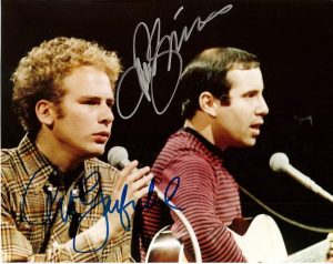 SIMON & GARFUNKEL autographed photo*** RARE EARLY PHOTO***!