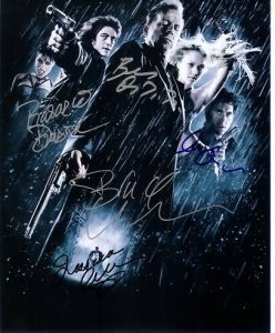 SIN CITY autographed cast photo signed by ALL FIVE STARS!***