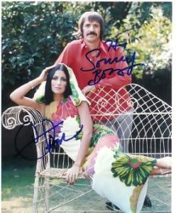 SONNY & CHER autographed photo- Great signed photo