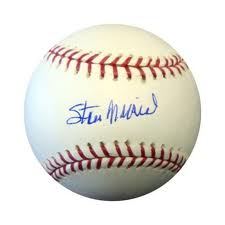 Stan Musial autographed baseball