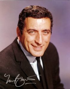 TONY BENNETT autograph- #3- SUPERB signed photo!