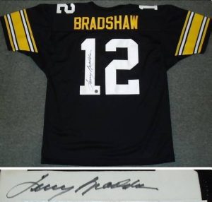 Terry Bradshaw autographed jersey-  STEELER JERSEY! A CLASSIC!