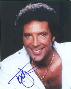 TOM JONES autograph- GREAT signed photo!