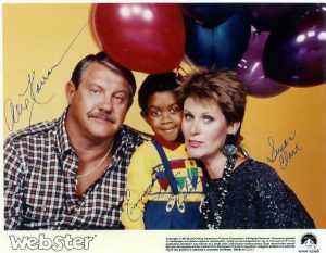 WEBSTER autographed cast photo signed by all three!