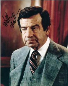 WALTER MATTHAU autographed photo