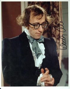 WOODY ALLEN autographed photo from "BANANAS"!